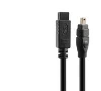 HYAGBCOP IEEE 1394 Live Wire 800-400 Firewire 9 Pin to 9 Pin / 6 Pin / 4 Pin Data 180cm 300cm 450cm Cable (300cm, 1394 9-4)