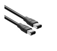 HYAGBCOP IEEE1394 Data Cable 6-9P Firewire 800-400 a to B Double Shielded Anti-Interference 2m Computer Peripherals (5m, 6pin to 6pin)