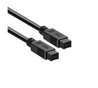 HYAGBCOP IEEE1394 Data Cable 6 to 9P Firewire 800 to 400 a to B Double Shielded Anti-Interference 2m Computer Peripheral(1.8m,9Pin to 9Pin)