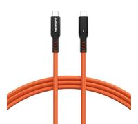 HYairspy Thunderbolt 4 Cable USB 4 Cable 1m - 40Gbps & 240W Fast Charge, 5A Braided USB-C to C with 8K@60Hz - Compatible MacBook, iPhone 16/15, iPad, SSD, Docking, eGPU