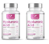 Hyaluronic Acid 1000mg Complex | 90 Capsules | High Strength | Infused with Superfruits | Radiate. Rejuvenate. Refresh | Vegan… (Pack of 2)