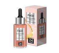 Hyaluronic Acid Foundation Serum, a moisturizing liquid foundation that evens out skin tone, smooths and refines, and reduces the appearance of fine lines (30mL)