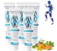 Hyaluronic Acid Joint Pain Relief Cream - Fast-Acting, Non-Greasy Formula for Back, Neck, Knees, Hands & Feet, Deep Penetrating Joint Care for Arthritis, Stiffness & Muscle Aches, Daily Relief (E)