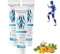 Hyaluronic Acid Joint Pain Relief Cream - Fast-Acting, Non-Greasy Formula for Back, Neck, Knees, Hands & Feet, Deep Penetrating Joint Care for Arthritis, Stiffness & Muscle Aches, Daily Relief (C)