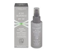 Hyaluronic Acid Multipurpose Conditioner Face Beard and Hair by LErbolario for Men - 3.3 oz Condition