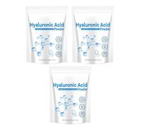 Hyaluronic Acid Powder for Face, 100g Water-Soluble Smoothing, Gentle Anti-Aging Hyaluron Facial Serums, Deep Hydration, Smooths Wrinkles for All Skin Types (3)