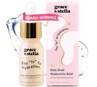 Hyaluronic Acid Serum for Face (10ml) - Vegan Face Serum for Women - Hydrating and Anti wrinkle serum - Serums Skincare to Remove Fine Lines + Wrinkles, Boost Collagen by Grace & Stella