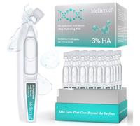 Hyaluronic Acid Serum for Face Serum, Ultra Hydrating Serum Vials Smoother Skin, 3% Pure Concentrated Hyaluronic Acid Dropper Serum, Smoothes Fine Lines and Reduces Wrinkles, Anti-Aging, (1.2 ML)*30