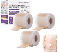 Hyaluronic Acid Silicone Scar Tape Soft & Comfortable Scar Strips Silicone Wrinkle Tape Extra Long Scars Sheets for All Skin Type