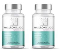 Hyaluronic Acid & Superfruits 1000mg Complex | 90 Capsules | High Strength | Boosted with Superfruits | Vegan (Pack of 2)