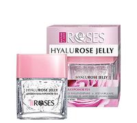 HYALUROSE 99% natural ingredients - without added silicones,colorants,parabens - Face care with Hyaluronic acid, Bulgarian Rose and Aloe (HYALUROSE Jelly face gel cream)