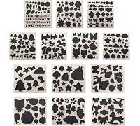 Hyamass 13-Pack Needle Felting Stencils & Applique Templates - Multi-Shape Floral/Animal Felt Molds for DIY Craft, Embroidery, and Wool Felting Projects