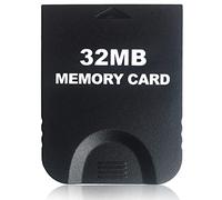 Hyamass 32MB(507 Blocks) Gamecube Memory Card for Gamecube & Wii, Black | Durable ABS, Plug-and-Play. Stores Multiple Game Saves, Works with Gamecube/Wii, High Speed and Efficient