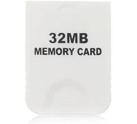Hyamass 32MB(507 Blocks) Gamecube Memory Card for Gamecube & Wii, White