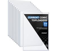 HYARUAT Toploader for Comic Books, Toploader Hard Sleeves Holder for Comic Books, Storage and Display (Pack of 10)