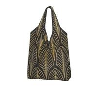 Hyaszst Shoulder Bags HandBags Fold eco-friendly Shopping Bags,Art Deco Style