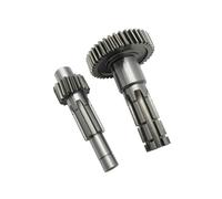 HYAUWETGD Motorcycle Front Fork Axle Intermediate Gear Middle Axel Output Shaft For 150CC 200CC Go Kart Buggy(Set)