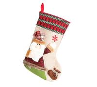 HYBEW Christmas Stocking For Fireplaces Decoration Stylish Hanging Gifts Bag Santa/Snowman/Deer Ornament Party Supplies Christmas Party Supplies