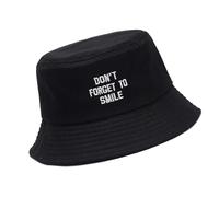 HYBEW Soft Cotton Adjustable Fisherman Hat Embroidered Design Compact Foldable For Hiking Camping And City Commute Baby Cotton Sun Protection Hat