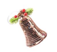 HYBEW Sparkling Discos Bauble Christmas Hanging Decorations Stylish Festival Accessories Light Reflectings Glass Ornament Shop Window Christmas Display
