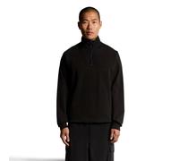Hybrid 1/4 zip fleece Lyle & Scott Noir XL