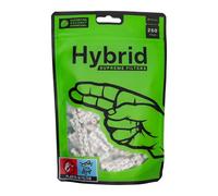 HYBRID Activated Charcoal Filters - Bag of 250 Filters - Slim 6.4 mm - Half Charcoal - Half Functional Fiber - Classic