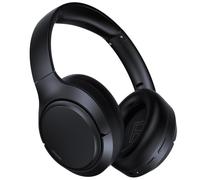 Hybrid Active Noise Cancelling Bluetooth 6.0 Headphones 120H Long Playtime, 6 ENC Mic, Over Ear Headphones Wireless, Hi-Res Audio, Memory Foam Earcup, Transparency Mode ANC Headphone for Travel Office