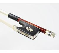 Hybrid Carbon Fiber Cello bow Fleur De Lys Premium Horsehair BRIGHT TONE LAMINATED PERNAMBUCO Model 122C