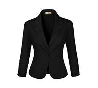Hybrid & Company Womens Casual Work Office Blazer Jacket Made in USA