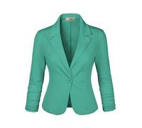 Hybrid & Company Women's Soft Classic (Pack of 1) | Premium nylon ponte fabric, open front design, elegant fit, suitable for office, business casual, and professional styling