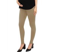 Hybrid & Company Women's Super Comfy Stretch Maternity Leggings LM48224 1012 Khaki S