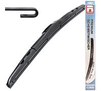 Hybrid Front Windscreen Wiper Blade Fits Peugeot 107 | 2005 - 2014 Model