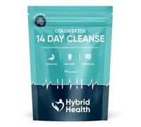 Hybrid Health Colon Cleanse | Rapid 14 Day Detox Supplement for Men & Women | Gut Health | Non GMO Gut Cleanse