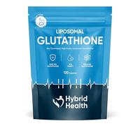 Hybrid Health Liposomal Glutathione 2000mg Supplement - 120 Vegan Capsules, Enhanced Absorption Glutathione Supplement, Independently Third Party Lab Tested, UK Based Brand