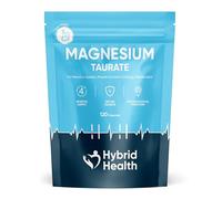 Hybrid Health Magnesium Taurate 750mg Supplement - 120 Vegan Capsules, High-Strength Formula, Independently 3rd Party Lab Tested, 4 Months Supply