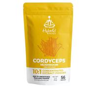 HYBRID HERBS Cordyceps Mushroom Powder 10:1 Extract, 56 Serving
