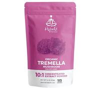 HYBRID HERBS - Organic Tremella Mushroom | 10:1 Extract Powder 113g | Anti Aging Supplement for Beauty & Skin | Rich in Antioxidants, Beta Glucans, Vitamin D & Prebiotic Fibre