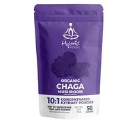 HYBRID HERBS Organic Wild Chaga Mushroom Powder 10:1 Extract, 56 Serving