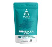 HYBRID HERBS - RHODIOLA ROSEA Powder 10X Strength - Supplement for Workout, Energy, Concentration & Focus - HIGH Potency 10:1 Extract - 113 Servings (113g)