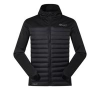 Berghaus Men's Vaskye Synthetic Insulated Jacket | Extra Warm | Durable Coat | Lightweight Design | Puffer Jacket, Black/Black, XS