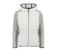 Hybrid hooded jacket for girls CMP Blanc 3 ans