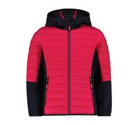 Hybrid hooded jacket for girls CMP Rouge 10 ans
