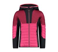 Hybrid hooded puffer jacket for girls CMP Rose 16 ans