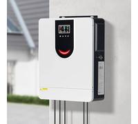 Hybrid Inverter for Off-Grid Power Systems, Pure Sine Wave Output, 48V DC to 230V AC Conversion, Compatible with Lead and Lithium Batteries, High PV Voltage Range