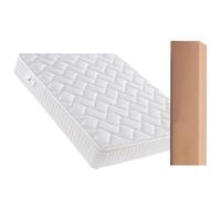 Hybrid Mattress in a Box 22cm Medium Firm Memory Foam & Pocket Spring Design Pressure Relief Comfortable Sleep Solution Size 180x200cm