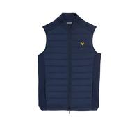 Hybrid sleeveless down jacket Lyle & Scott Bleu L