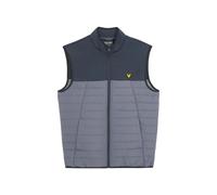 Hybrid sleeveless fleece gilet Lyle & Scott Noir 2XL