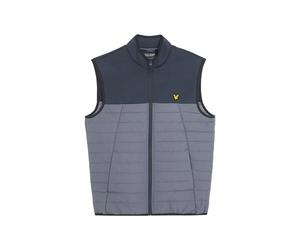 Hybrid sleeveless fleece gilet Lyle & Scott Noir M