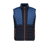 Hybrid sleeveless puffer vest unlimitech CMP Bleu XL