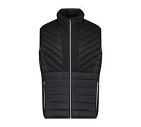 Hybrid sleeveless puffer vest unlimitech CMP Noir M